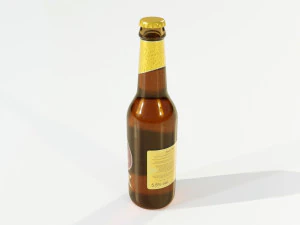 Generic Beer Bottle 3D Model