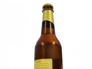 Generic Beer Bottle 3D Model