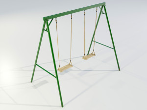Metal swing 3D-Modell