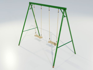 Metal swing 3D-Modell