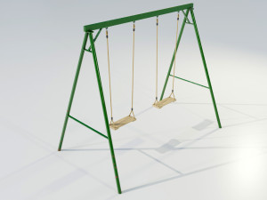 Metal swing 3D-Modell