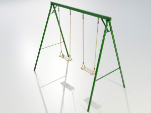 Metal swing 3D-Modell