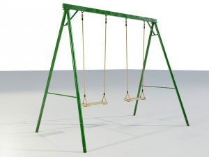 Metal swing 3D-Modell