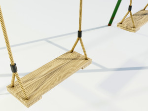Metal swing 3D-Modell