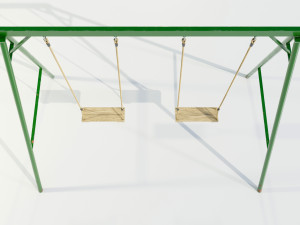 Metal swing 3D-Modell