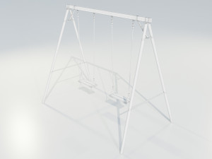 Metal swing 3D-Modell