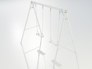 Metal swing 3D-Modell