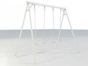 Metal swing 3D-Modell