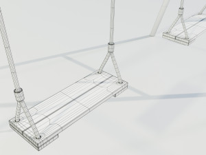 Metal swing 3D-Modell