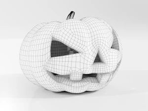 Zucca di Halloween Modello 3D