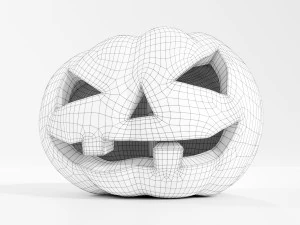 Zucca di Halloween Modello 3D