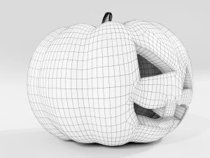 Zucca di Halloween Modello 3D