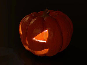 Zucca di Halloween Modello 3D