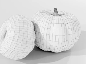 Pumpkin 3D Model