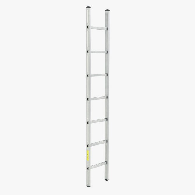 Aluminum Ladder 3D Model .c4d .max .obj .3ds .fbx .stl .blend 