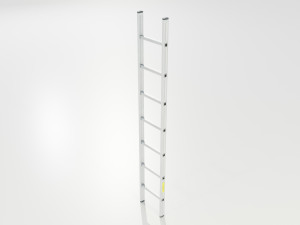 Aluminum Ladder 3D Model