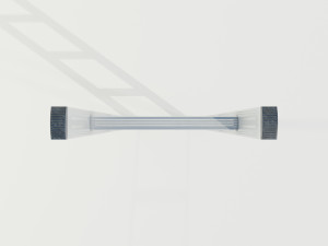 Aluminum Ladder 3D Model
