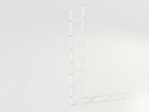 Aluminum Ladder 3D Model