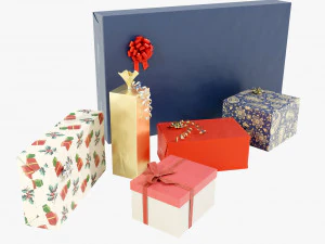 Hadiah Natal Model 3D