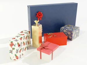 Christmas Gifts 3D Model