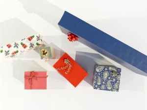 Christmas Gifts 3D Model