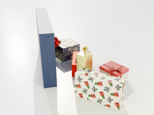 Christmas Gifts 3D Model
