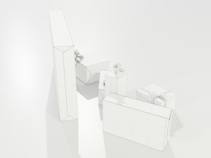 Christmas Gifts 3D Model