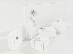 Christmas Gifts 3D Model