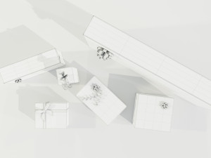 Christmas Gifts 3D Model