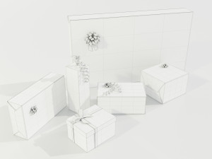 Christmas Gifts 3D Model