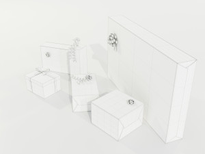 Christmas Gifts 3D Model