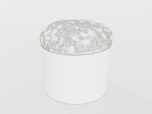 Panettone Christmas Cake 3D Model