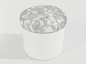 Panettone Christmas Cake Model 3D