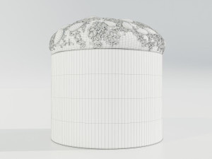 Panettone Christmas Cake Model 3D