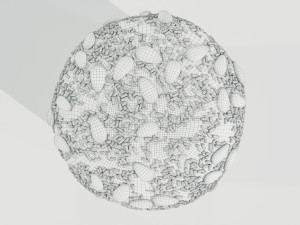 Panettone Christmas Cake Model 3D
