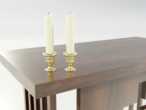 Wooden Altar 3Dモデル