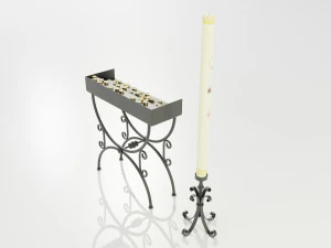 Candle Holder 3D Model