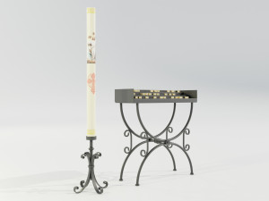 Candle Holder 3D 모델