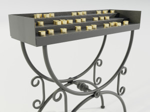 Candle Holder 3D 모델