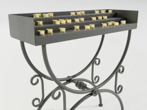 Candle Holder 3D Model