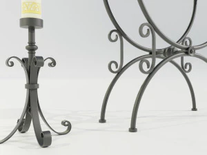 Candle Holder 3D Model