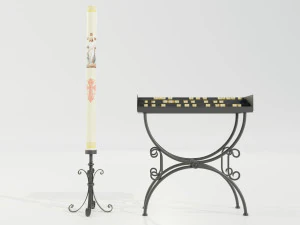 Candle Holder 3D Model