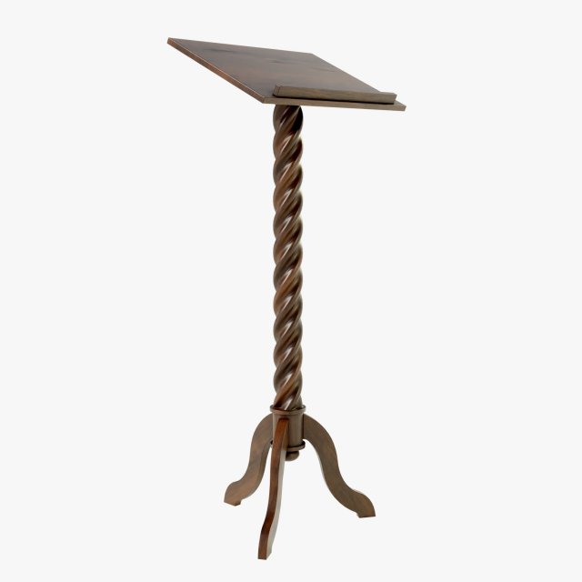 Wooden Lectern Modello 3D .c4d .max .obj .3ds .fbx .stl .blend 