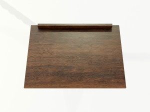 Wooden Lectern Modello 3D