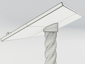 Wooden Lectern Modello 3D