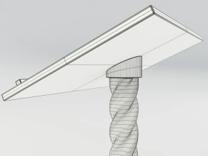 Wooden Lectern 3D Model