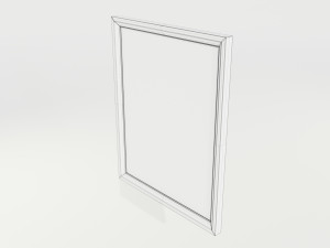 Wooden Frame Modello 3D