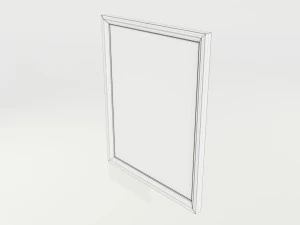 Дерев'яний каркас 3D Модель