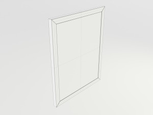 Wooden Frame Modello 3D
