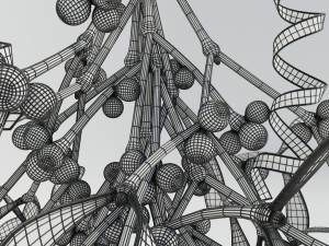 Mistletoe Bunch 3D Model